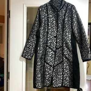 Khangura long vintage coat size L